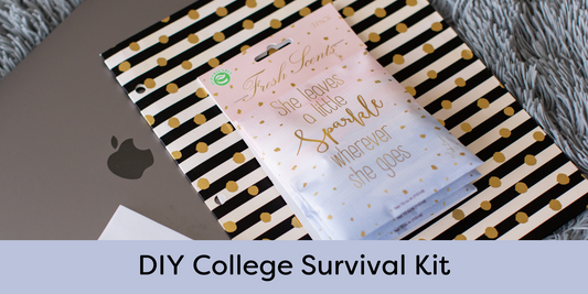 DIY College Survival Gift Basket