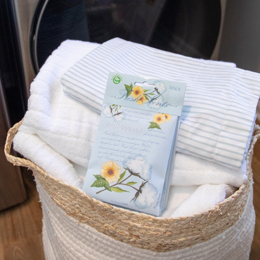 White Cotton - Sachet 3 Pack