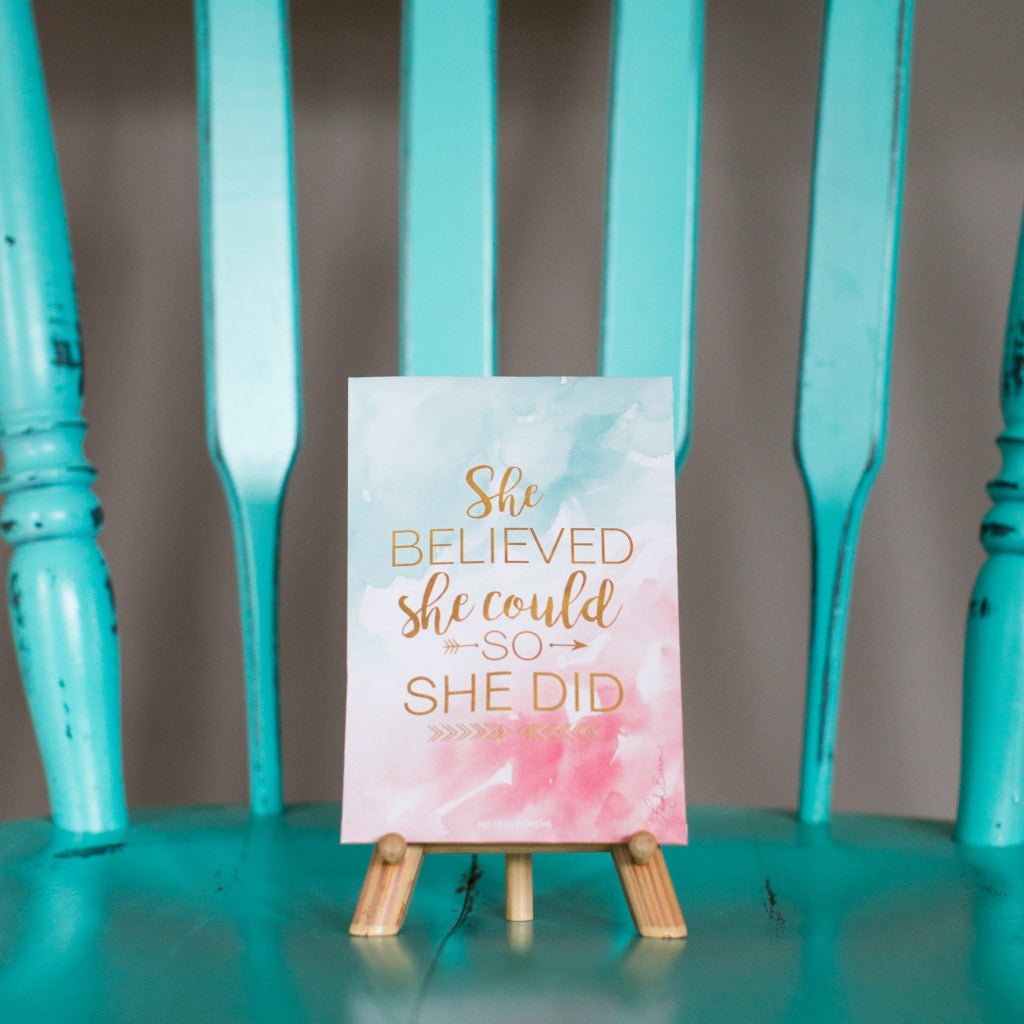 She Believed - Sachet 3 Pack