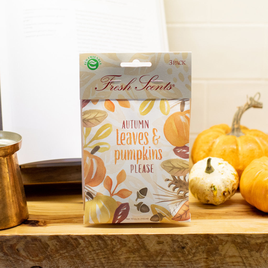 Autumn Leaves - Sachet 3 Pack