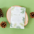 Load image into Gallery viewer, Balsam Fir Fresh Scents Scented Sachet on slice of wood with pine cones
